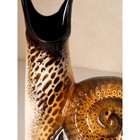 Ваза керамическая "Улитка", настольная, 28 см, авторская работа - Фото 7