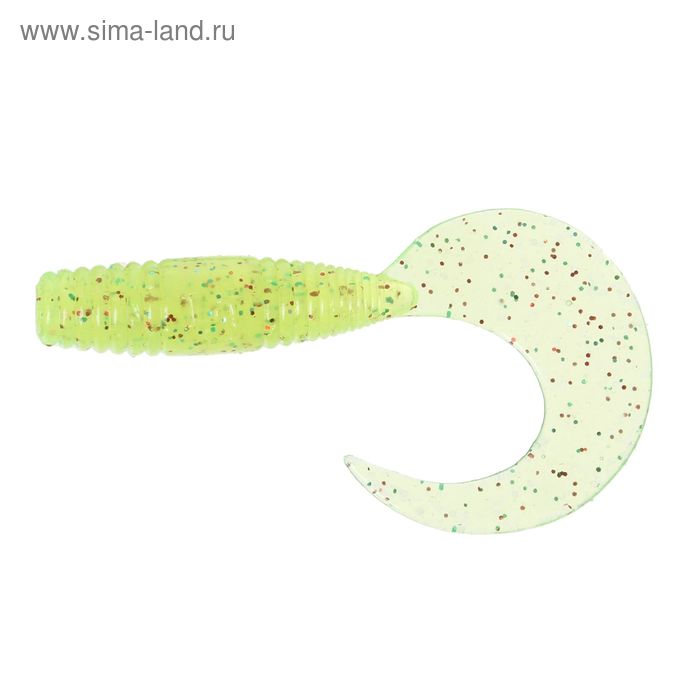 Твистер Lucky John Pro S J.I.B. Tail, 5,1 см, 140122-S15 (набор 10 шт.) - Фото 1