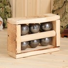 Камни для бани и сауны, чугунные, 6 кг - Фото 7