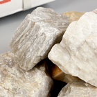 Камни для бани «Кварцит», 20 кг, колотые, фракция 7-12 см - Фото 2