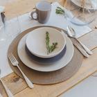 Тарелка глубокая Доляна «Пастель», 700 мл, d=18 см, керамика, крем-брюле - Фото 6