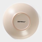 Тарелка глубокая Доляна «Пастель», 700 мл, d=18 см, керамика, крем-брюле - Фото 4