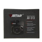 Видеорегистратор Artway AV-513, 2,3" TFT, обзор 140°, 1920 х 1080 Full HD - Фото 9