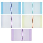 Набор обложек ПЭ 5 штук, 226×430 мм, 200 мкм, для учебников формата А5, универсальная, с закладкой - Фото 7