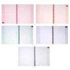 Обложка ПЭ 300×500 мм, 200 мкм, для учебников формата А4, универсальная, с закладкой, МИКС - Фото 1