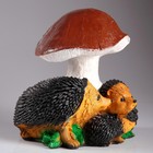 Садовая фигура "Ёжики с грибом" - Фото 3