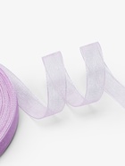 Лента капроновая, 10 мм, 20±1 м, сиреневая, №44 - Фото 2