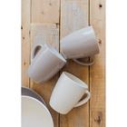 Кружка Доляна «Пастель. Крем-брюле», 360 мл, керамика, бежевая - Фото 7