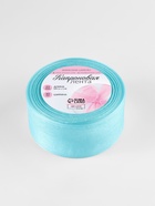 Лента капроновая, 40 мм, 20±1 м, тёмно-голубая - Фото 3