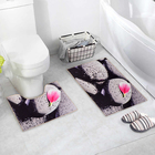 Коврики для ванной и туалета Доляна «Камни», 2 шт: 40×45 см, 45×75 см - Фото 4