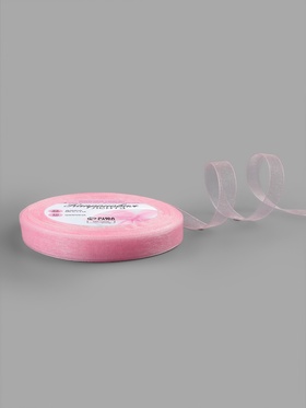 Лента капроновая, 10 мм, 20±1 м, светло-розовая№4 (комплект 2 шт)