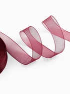 Лента капроновая, 20 мм, 20±1 м, тёмно-красная №48 - Фото 3