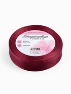 Лента капроновая, 20 мм, 20±1 м, тёмно-красная №48 - Фото 4