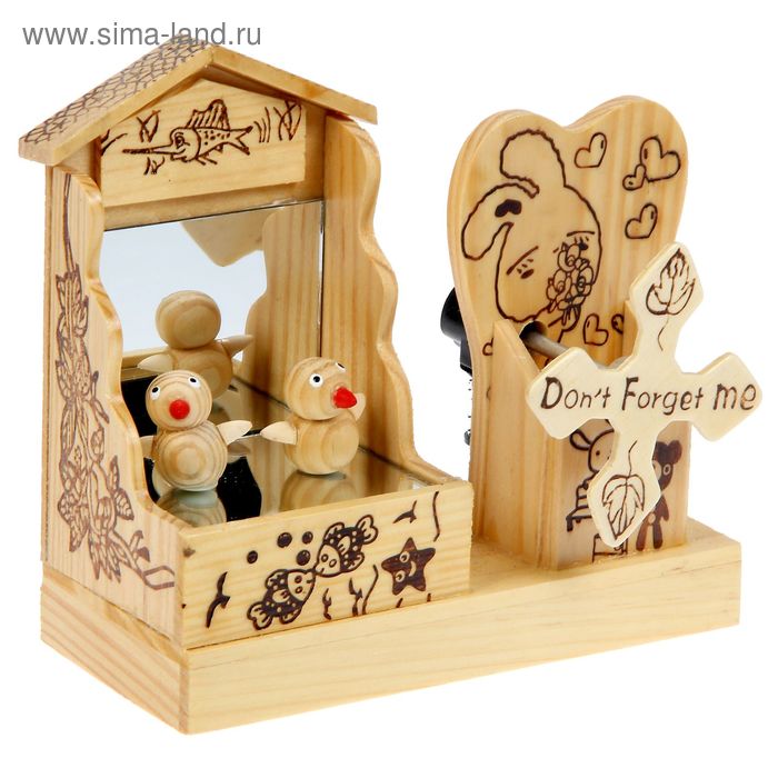 Сувенир музыкальный фигурки двигаются "Уточки" МИКС 16х17х7,5 см - Фото 1