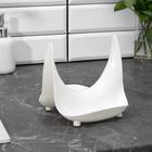 Подставка универсальная BEROSSI Rimi, 18×15×16 см, пластик, слоновая, кость - Фото 1