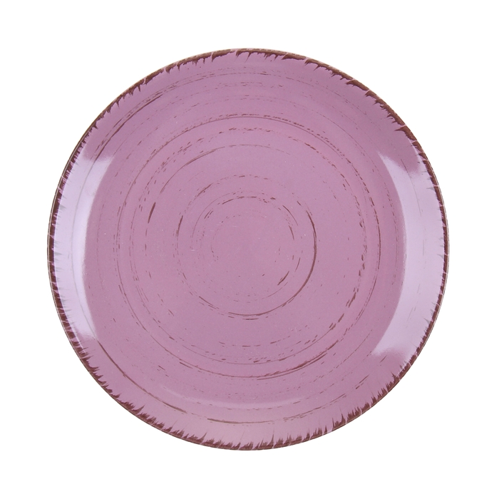 Тарелка керамическая десертная Доляна «Пастель. Туман», d=19,5 см - Фото 1