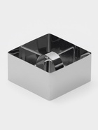 Форма для выкладки Доляна «Квадрат», 8×8×4 см, с прессом, толщина 3 мм, нержавеющая сталь - Фото 1