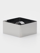 Форма для выкладки Доляна «Квадрат», 8×8×4 см, с прессом, толщина 3 мм, нержавеющая сталь - Фото 6