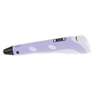 3D ручка Myriwell RP-100B, ABS и PLA, с дисплеем, фиолетовая  (+ пластик, 3 цвета) - Фото 4