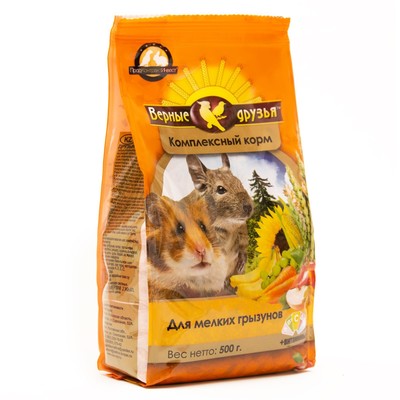 Корм «Верные друзья» для мелких грызунов, 500 г