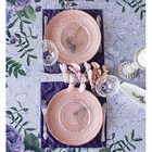 Тарелка керамическая обеденная Доляна «Пастель», d=27 см, цвет роза - Фото 3