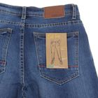 Брюки джинсовые мужские, цвет индиго, размер 44 (XS), рост 176 см (арт. 619036710) - Фото 3