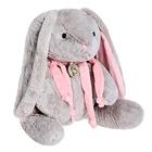 Мягкая игрушка «Кролик», цвет серый/розовый - Фото 2