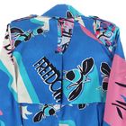 Плащ женский, цвет синий графичный, размер 46 (M), рост 170 см (арт. 1611104104) - Фото 5