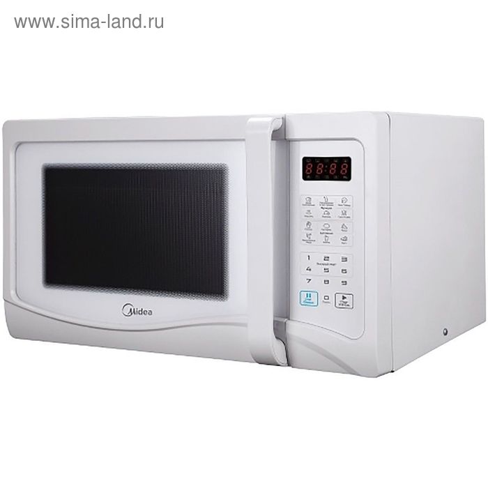 Микроволновая печь Midea EG823AEE, 23 л, 800 Вт, белый - Фото 1