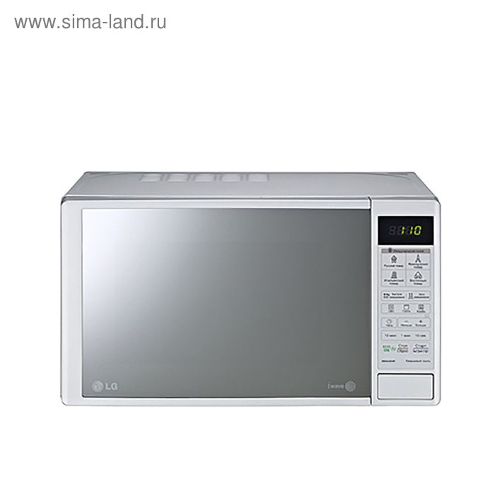 Микроволновая печь LG MB4043DAR, 20 л, 700 Вт, серебристый - Фото 1