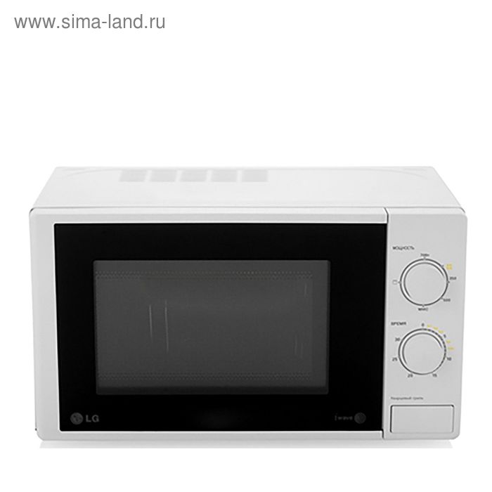Микроволновая печь LG MH6022D, 20 л, 700 Вт, гриль, белый - Фото 1