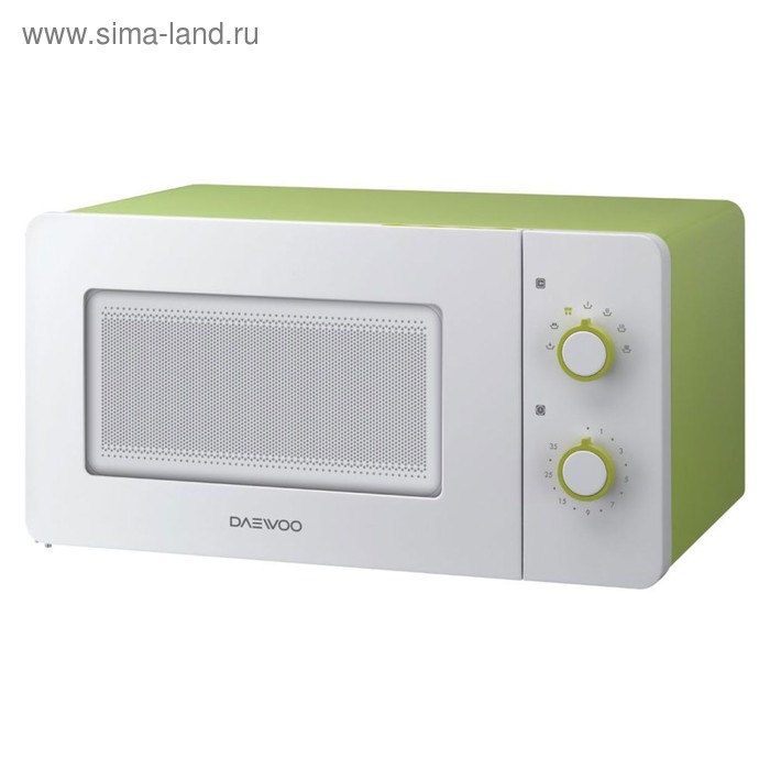 Микроволновая печь Daewoo KOR-5A17, 15 л, 500 Вт, зеленый - Фото 1