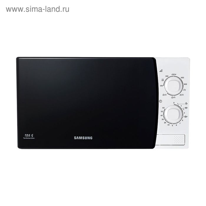 Микроволновая печь Samsung GE81KRW-1, 23 л, 800 Вт, белый - Фото 1