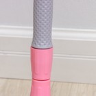 Швабра для мытья пола плоская Доляна, насадка из микрофибры 40×12 см, телескопическая стальная ручка 74-109 см, цвет МИКС - Фото 8