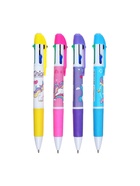 Ручка шариковая Calligrata, автоматическая, 4-цветная, корпус с рисунком, МИКС - Фото 7