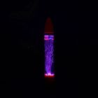 Светильник пластик вода "Ракета" цветной 60х14х14 см - Фото 2