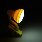Светильник на прищепке с LED-лампами жёлтый 23х11х10 см - Фото 2