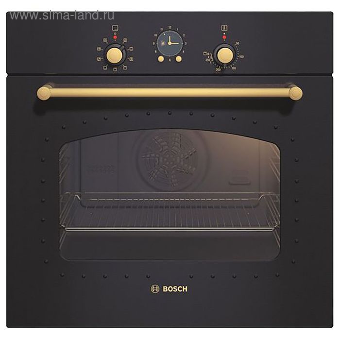 Духовой шкаф Bosch HBA23RN61, электрический, черный - Фото 1