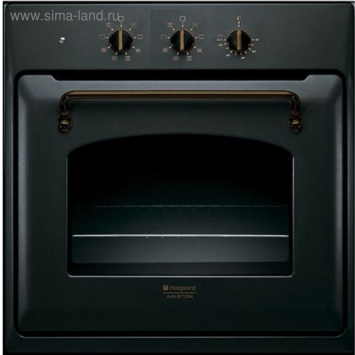 Духовой шкаф Hotpoint-Ariston FT 820.1 (AN) /HA S, электрический, 56 л, черный - Фото 1