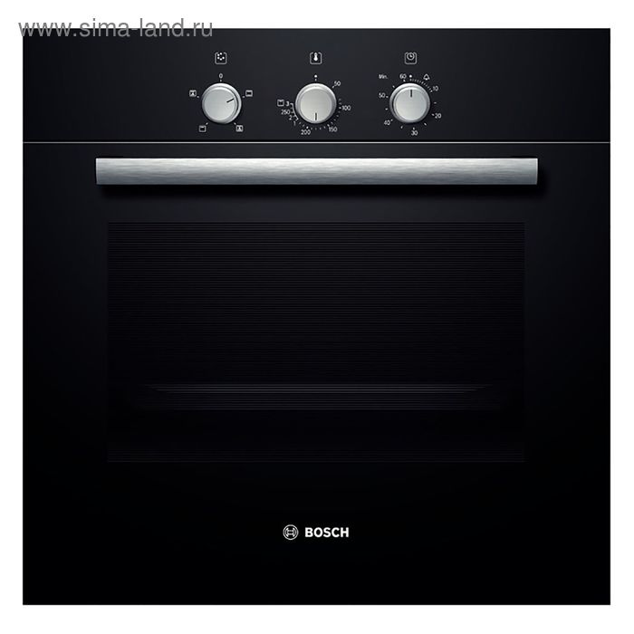 Духовой шкаф Bosch HBN211S4, электрический, черный - Фото 1