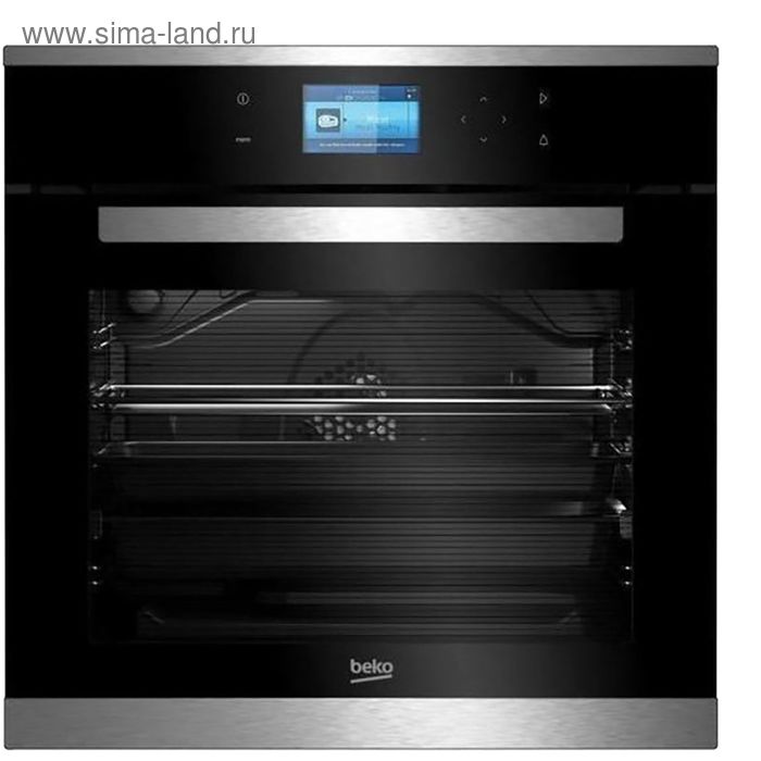 Духовой шкаф Beko BIM 25800 XMS, электрический, черный - Фото 1