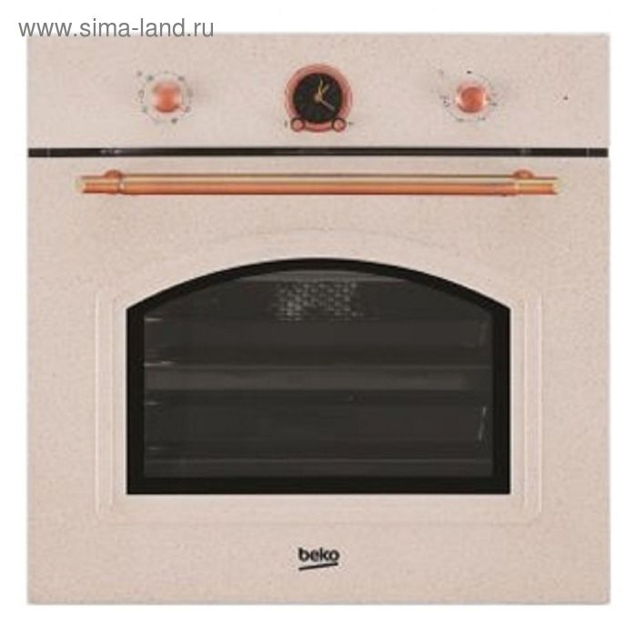 Духовой шкаф Beko OIM 27200 AV, электрический, бежевый - Фото 1