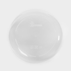 Горшок для орхидей с поддоном «Доляна», 1.6 л, пластиковый, прозрачный - Фото 5