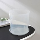 Горшок для орхидей с поддоном «Доляна», 1.6 л, пластиковый, прозрачный - Фото 6