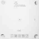 Контейнер для хранения еды Доляна, пищевой, 400 мл, пластик, прозрачный, крышка синяя 1333853