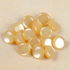 Пуговица, на ножке, 11мм, цвет кремовый - Фото 2