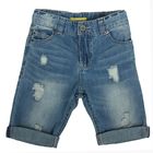 Шорты джинсовые детские для мальчиков Ashton, рост 146 см, цвет голубой (арт. 20110420006) - Фото 2