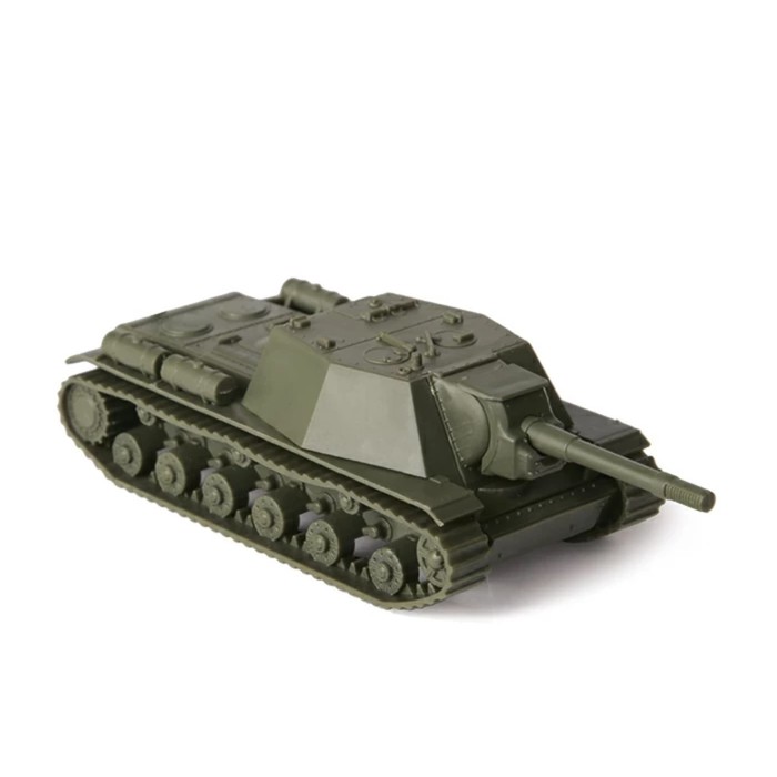 Сборная модель-танк «Советская самоходная артиллерийская установка СУ-152», Звезда, 1:100, (6182) - фото 1877312794