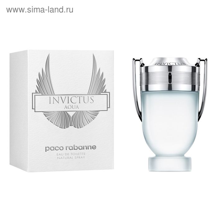 Туалетная вода Paco Rabanne Invictus Aqua Edition, 100 мл - Фото 1