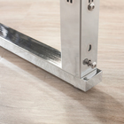 Опора к стойке, односторонняя, 42 см, хром - Фото 3